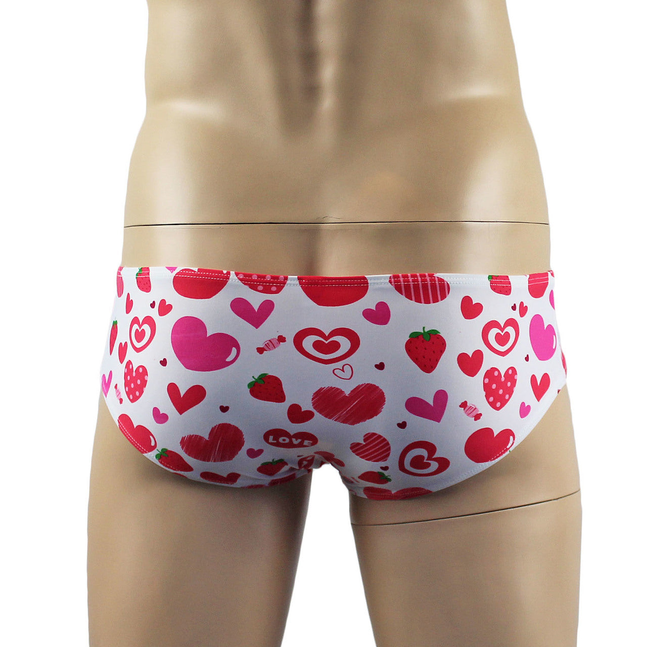 Mens Magic Love Mini Low Rise Boxer Brief Shorts