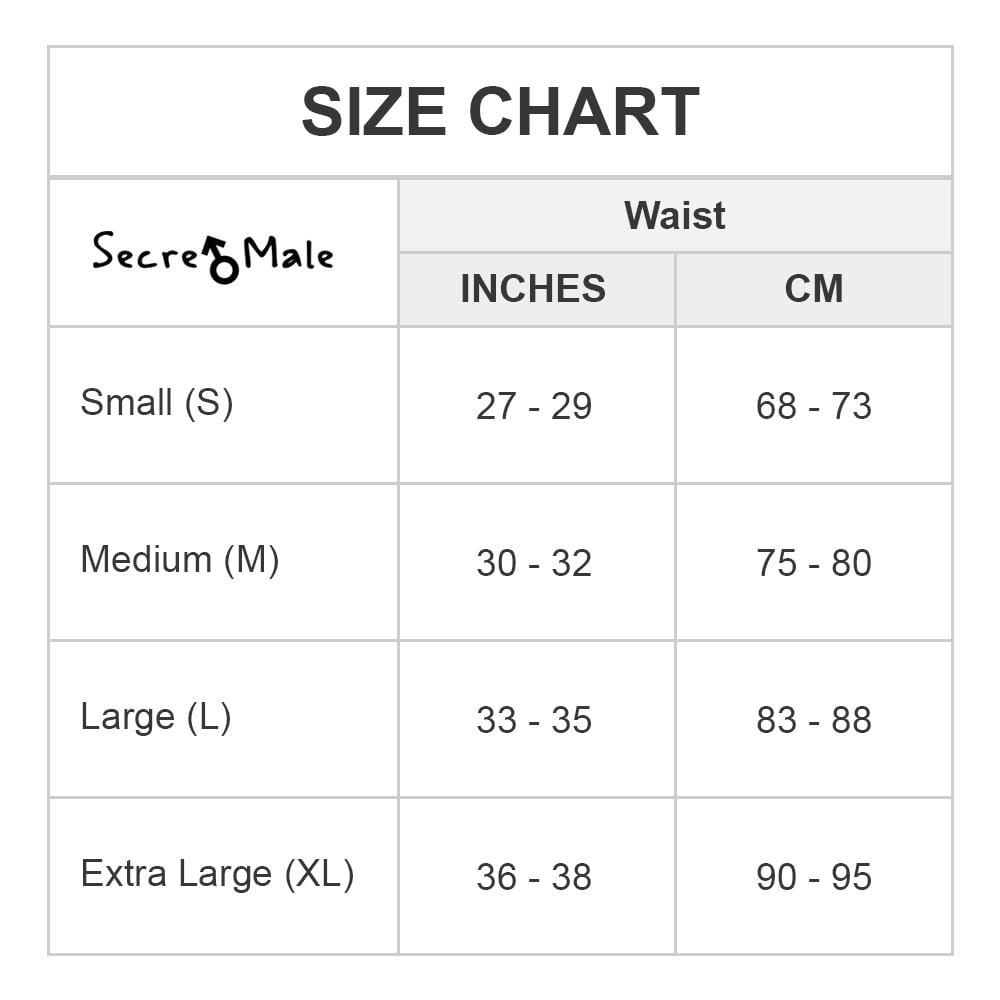 JCSTK - Mens Secret Male SMV002 Sheer Deep V Bodysuit Black
