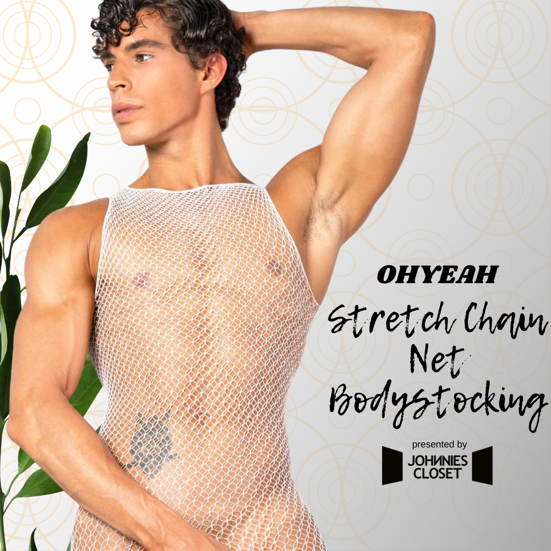 Fit Into This: OHYEAH Stretch Chain Net Bodystocking for Men