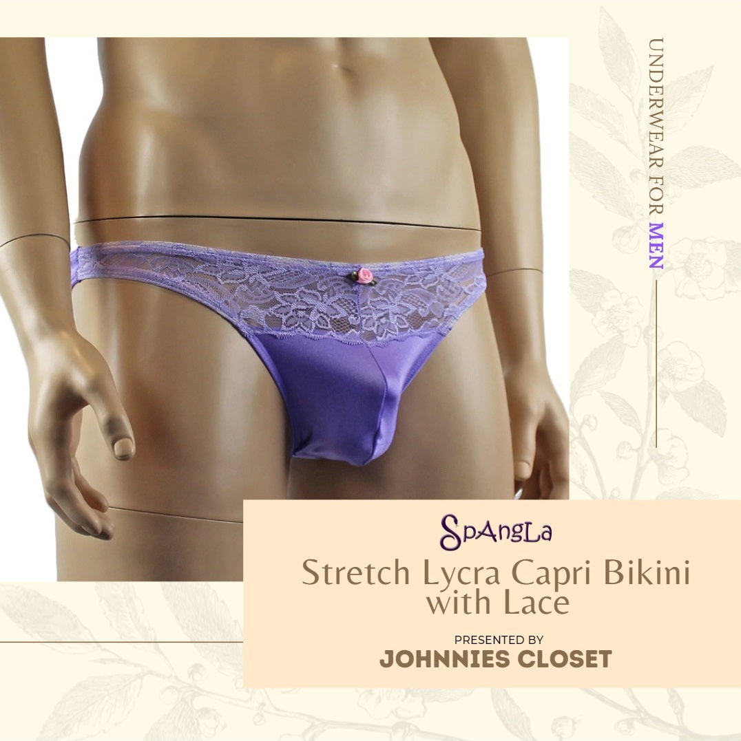 The Sexy and Narrow Cut Experience from the Spangla Capri Bikini