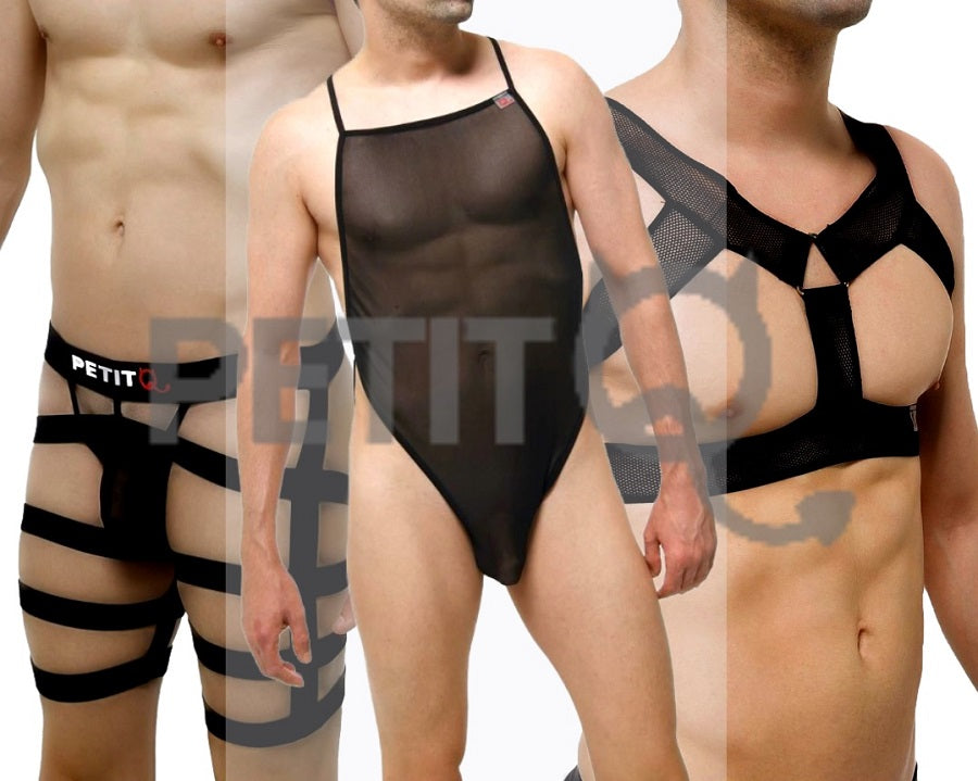 PetitQ’s Three New Mens Underwear Collection is All About Fetish, Figure and Fit