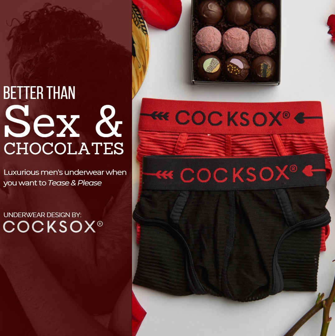 Luxurious Mens Underwear from Cocksox; Better than Sex & Chocolates