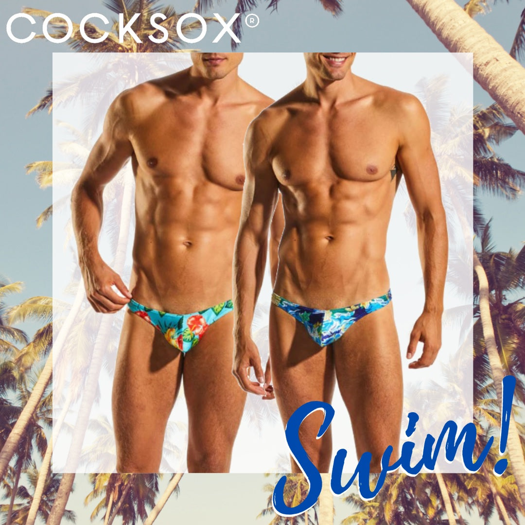 Stand Out in Cocksox’ Sexy Colourful Thongs for Swimming!