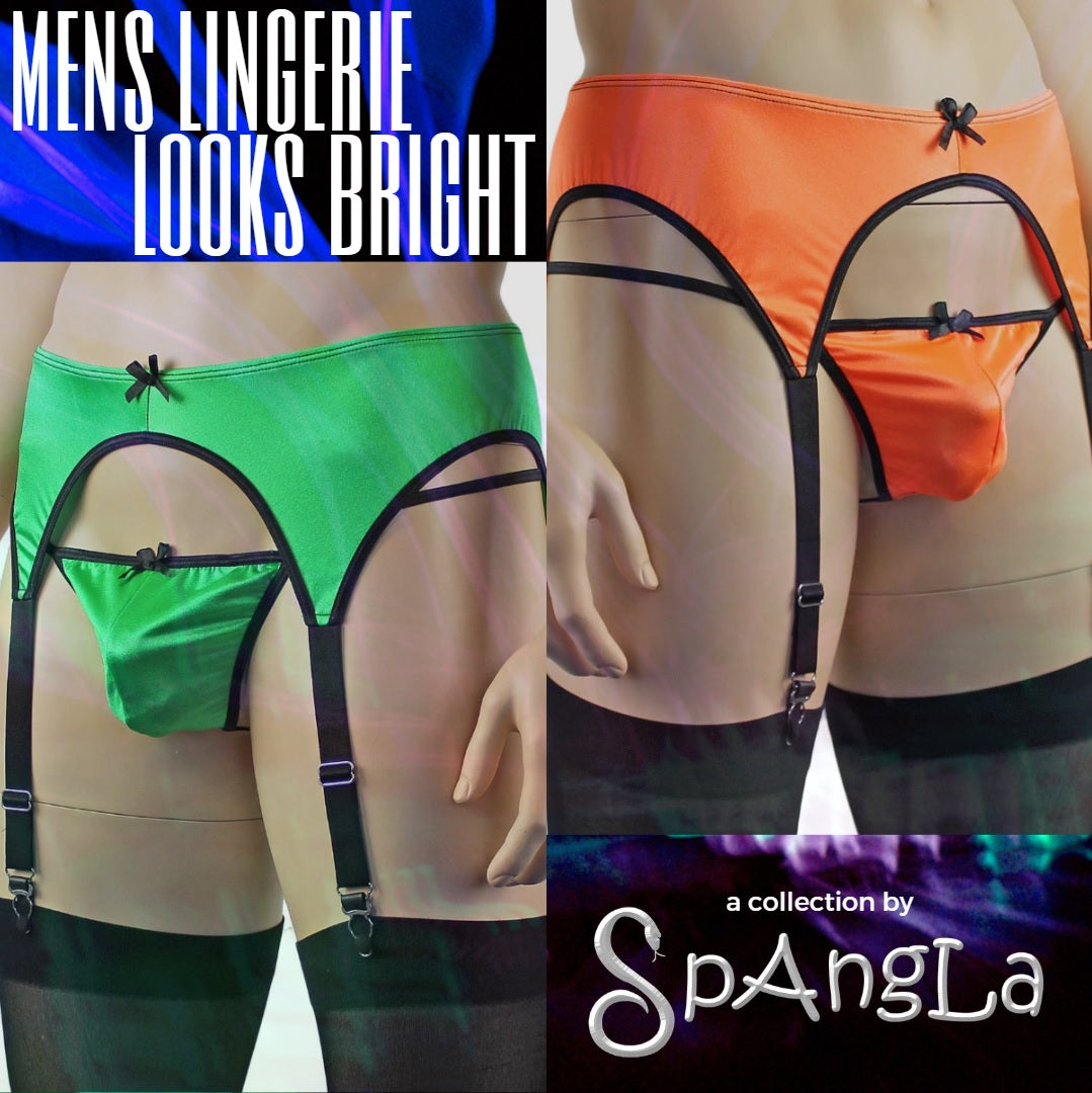 This Spangla Lingerie Combination for Men Looks Oh So Bright!