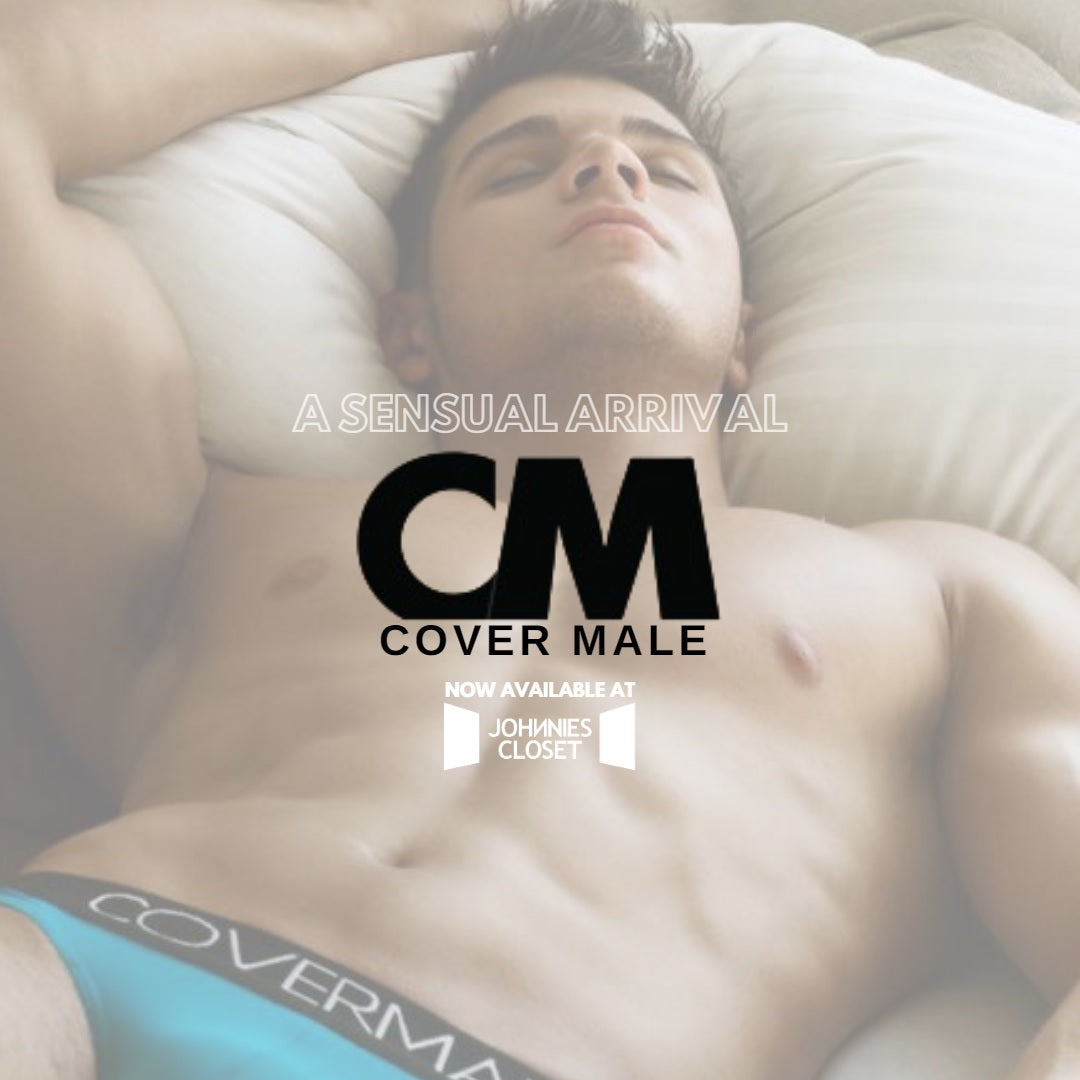 Cover Male Titillates the Senses in Two Strappy Underwear Styles