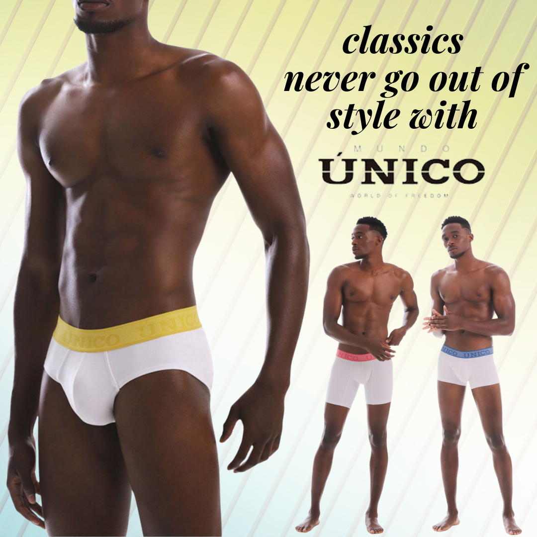 Classics Never Go Out of Style with the Unico Men’s Underwear Collection