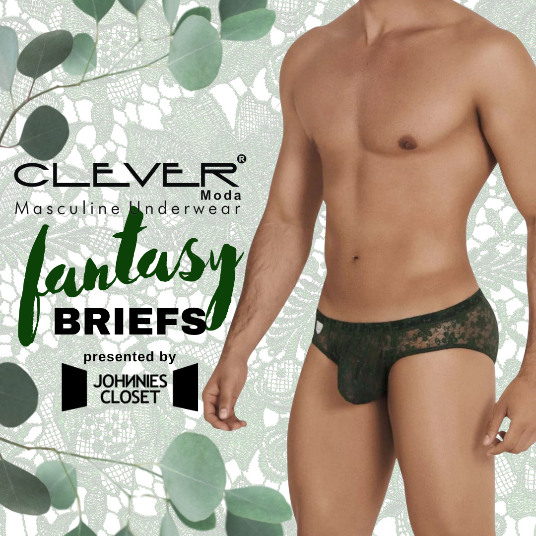 Soft Luxury and Fantasy Served in a Bikini Brief Underwear by CLEVER