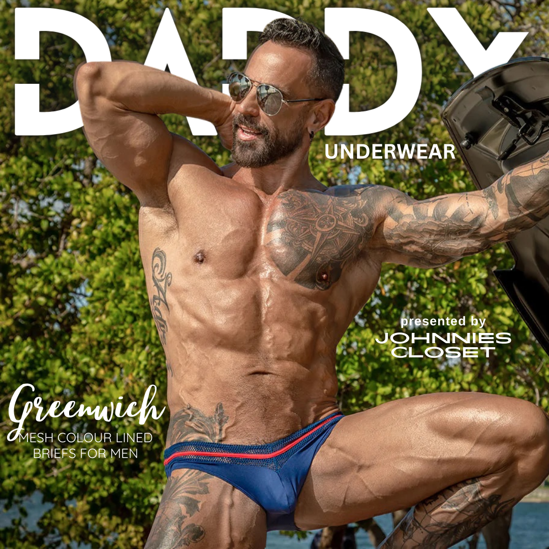 DADDY Gives a Bikini Brief Underwear for Men a Modern and Sexy Take