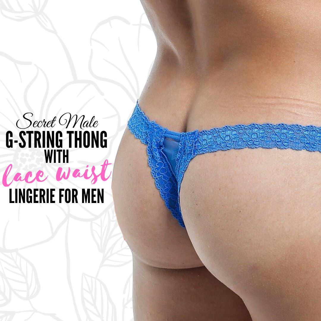 Sensuality and Sexuality in a Pair of G-string Thongs by Secret Male