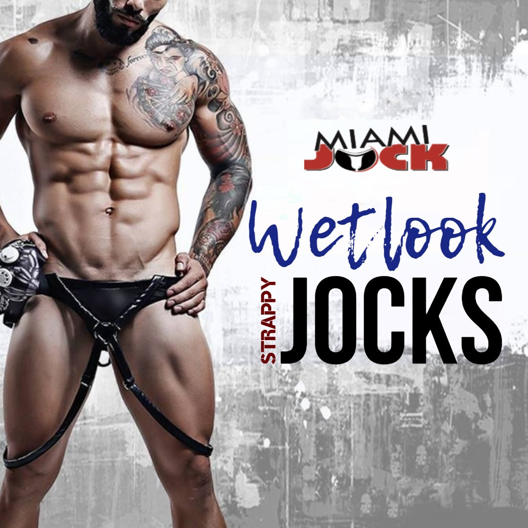 Strappy and Wet is what these Jockstraps from Miami Jock is All About!