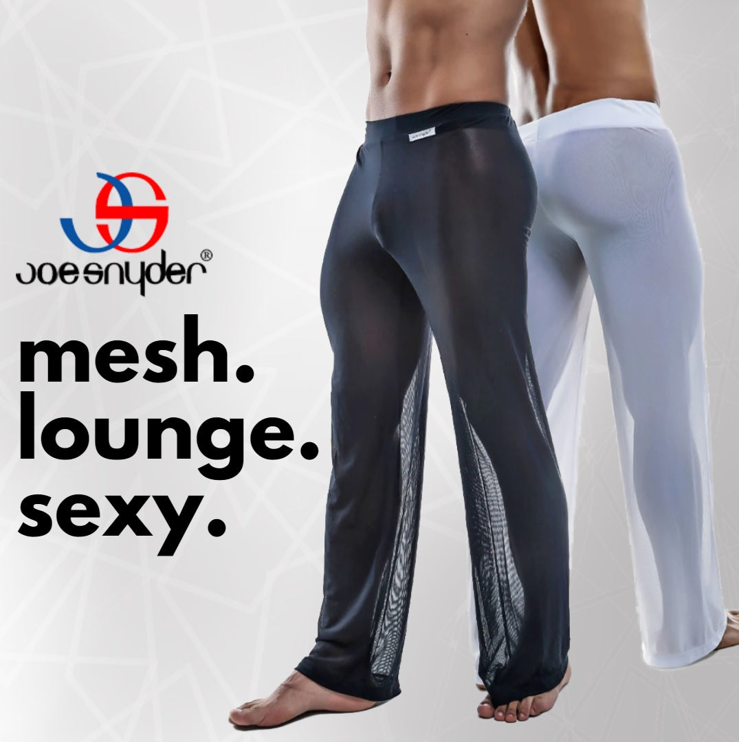 Sexy Sense of Luxury in the Joe Snyder Stretch Mesh Long Pants
