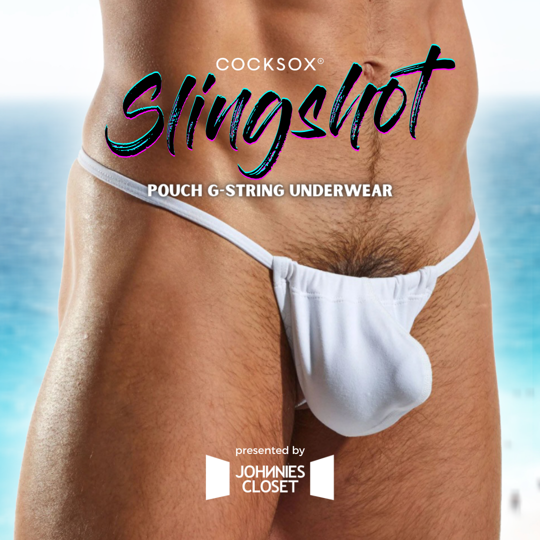Strike a Sexy Underwear Look with the Cocksocks Slingshot Pouch G-string!