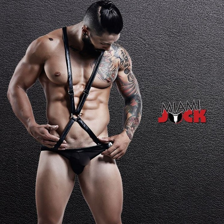 Miami Jock New Mens Underwear Collection Binds You Up in a Strappy Situation!