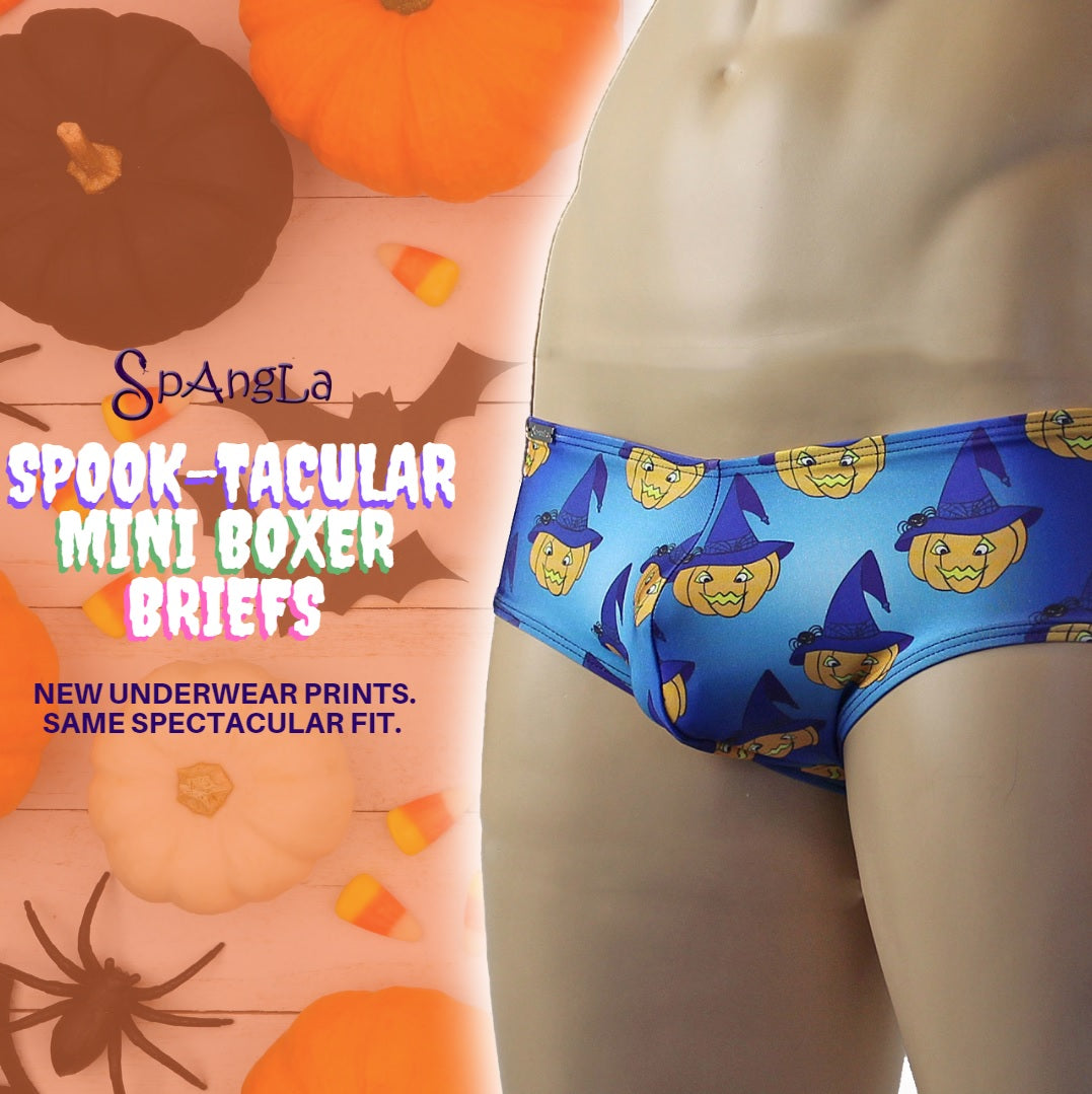 Deliver a Sexy Spook for Halloween with the Spangla Mini Boxer Underwear!