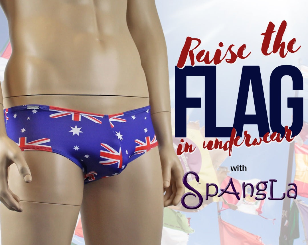 Raise Your Chosen Flag and Represent in Underwear with Spangla!