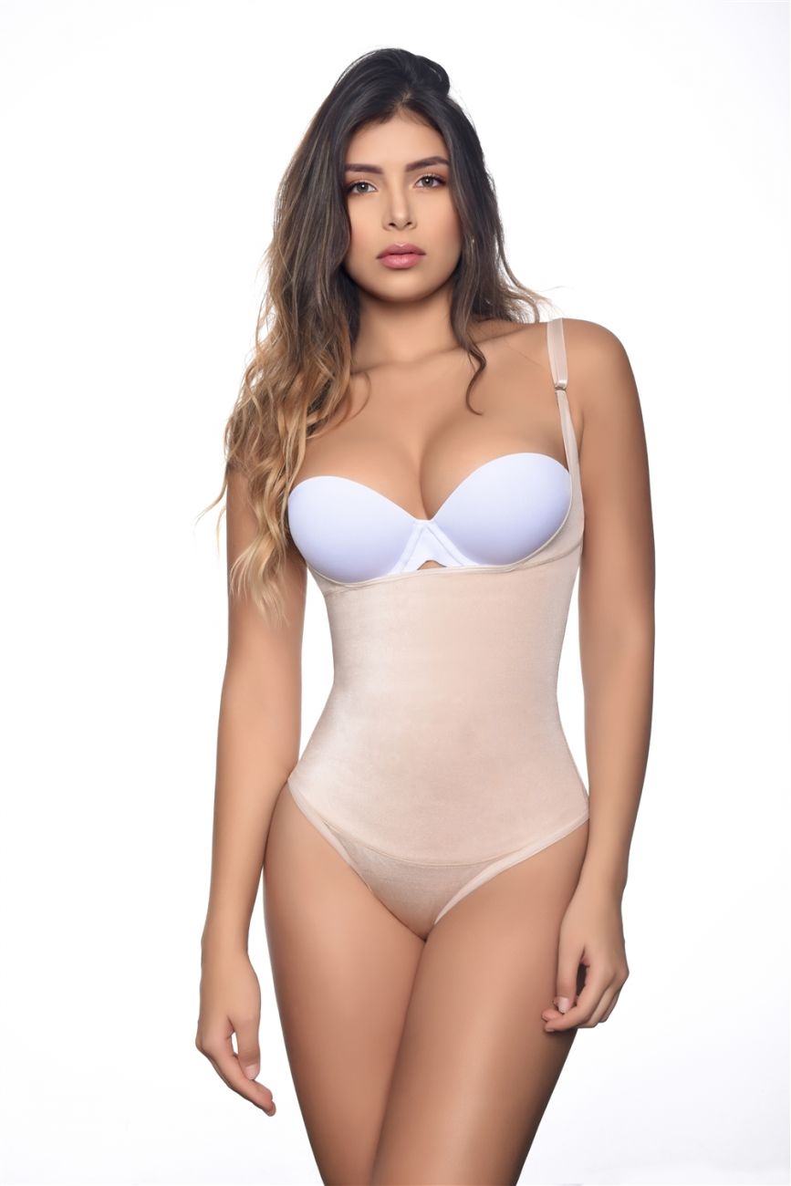 Vedette 107 Evonne Underbust Bodysuit in Bikini