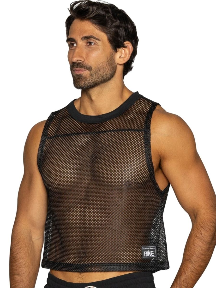 BIKE Athletic BAM135 Elevate Your Training Sleeveless Practice Jersey Color Black