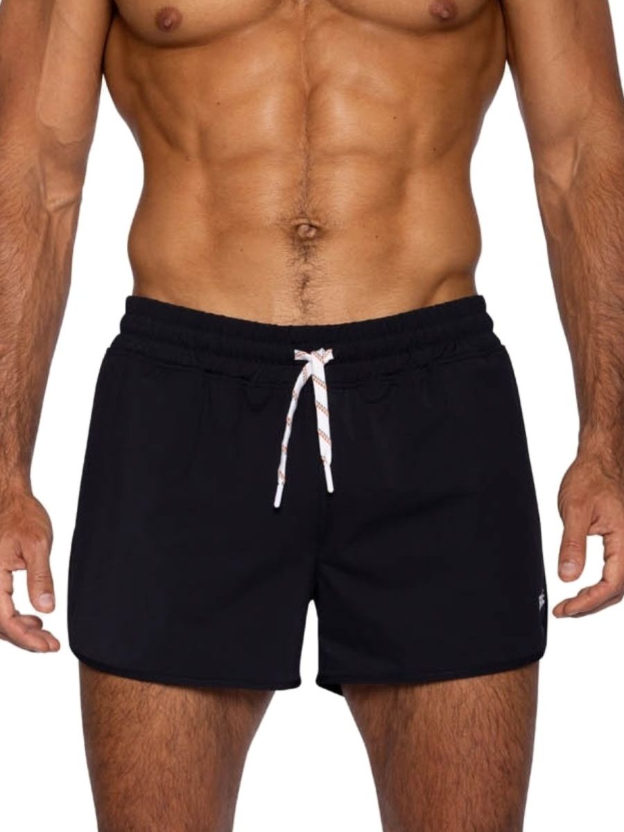 BIKE Athletic BAM200 Track Short Gymwear Color Black