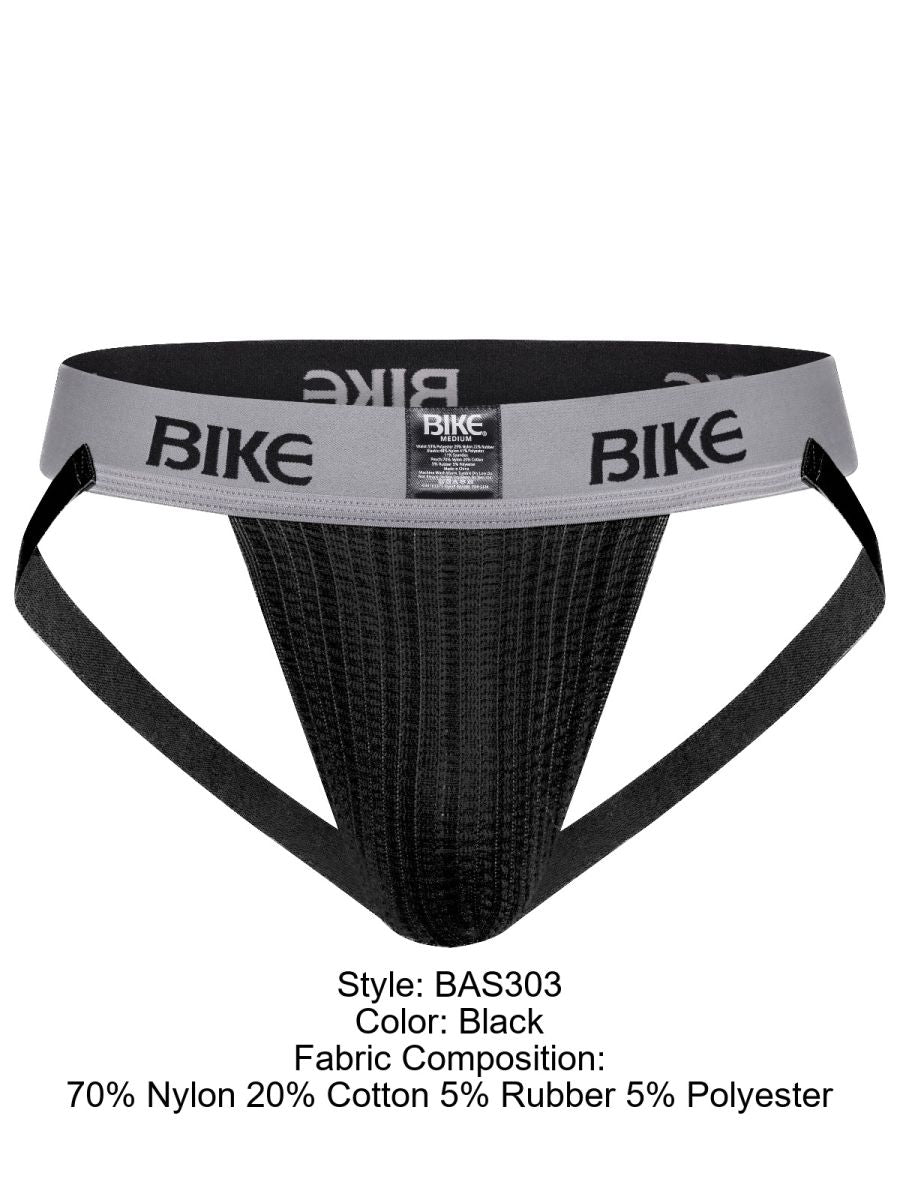 BIKE Athletic BAS303 Essential Classic Jockstrap Color Black