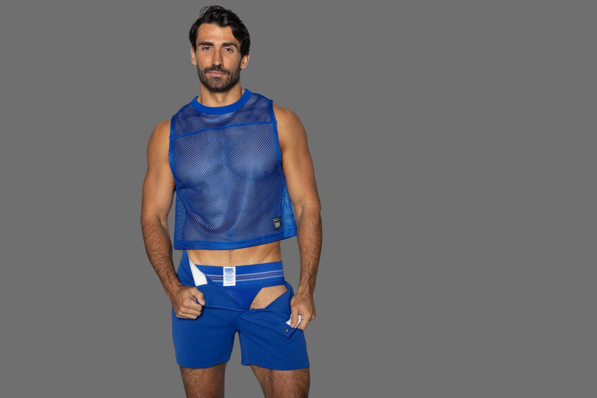 BIKE Athletic BAS306 Original Number 10 Jockstrap Performance Underwear Color Royal
