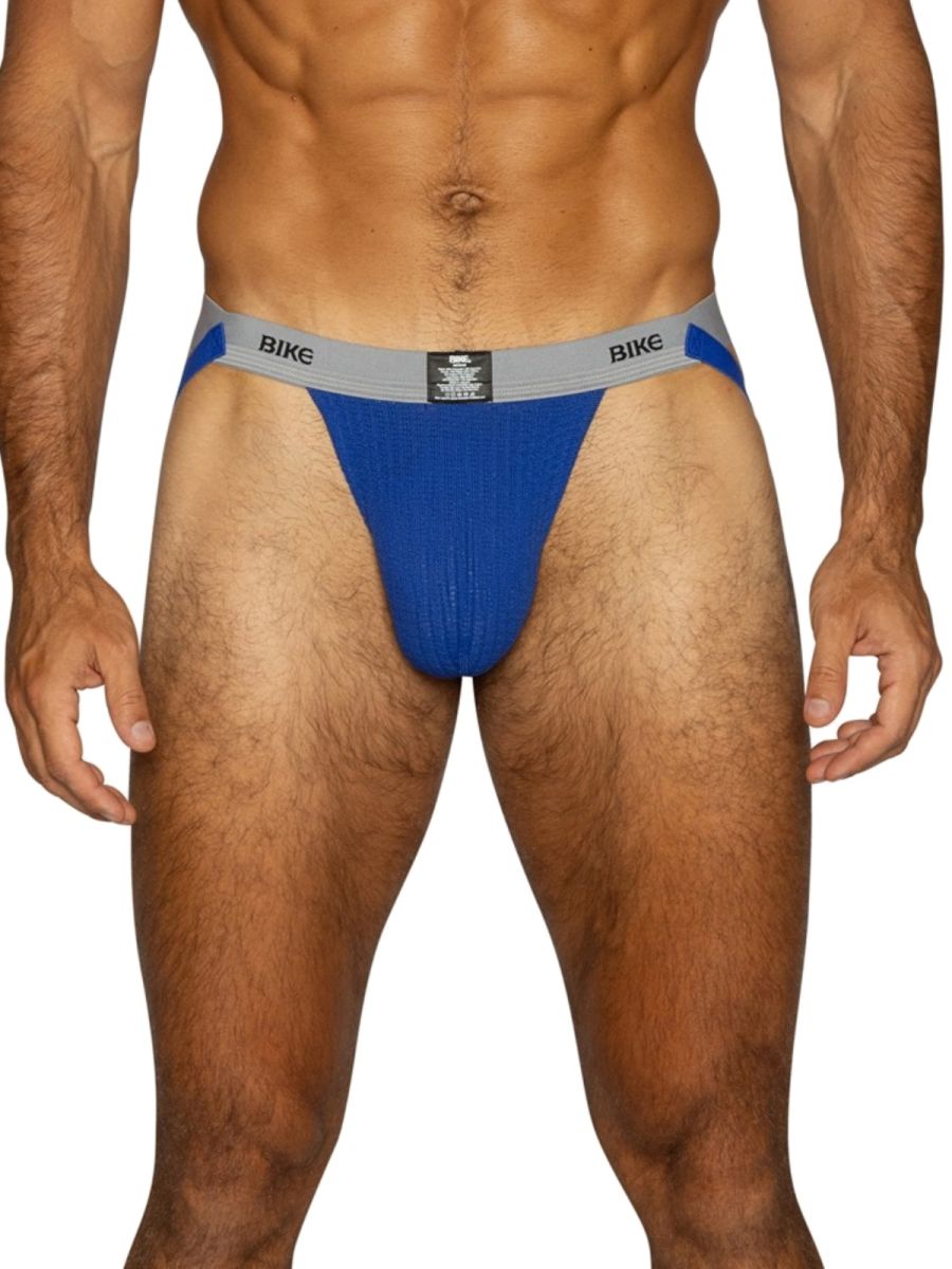 BIKE Athletic BAS308 Mens Athletic Performance Swimmer Jockstrap Royal Plus Sizes