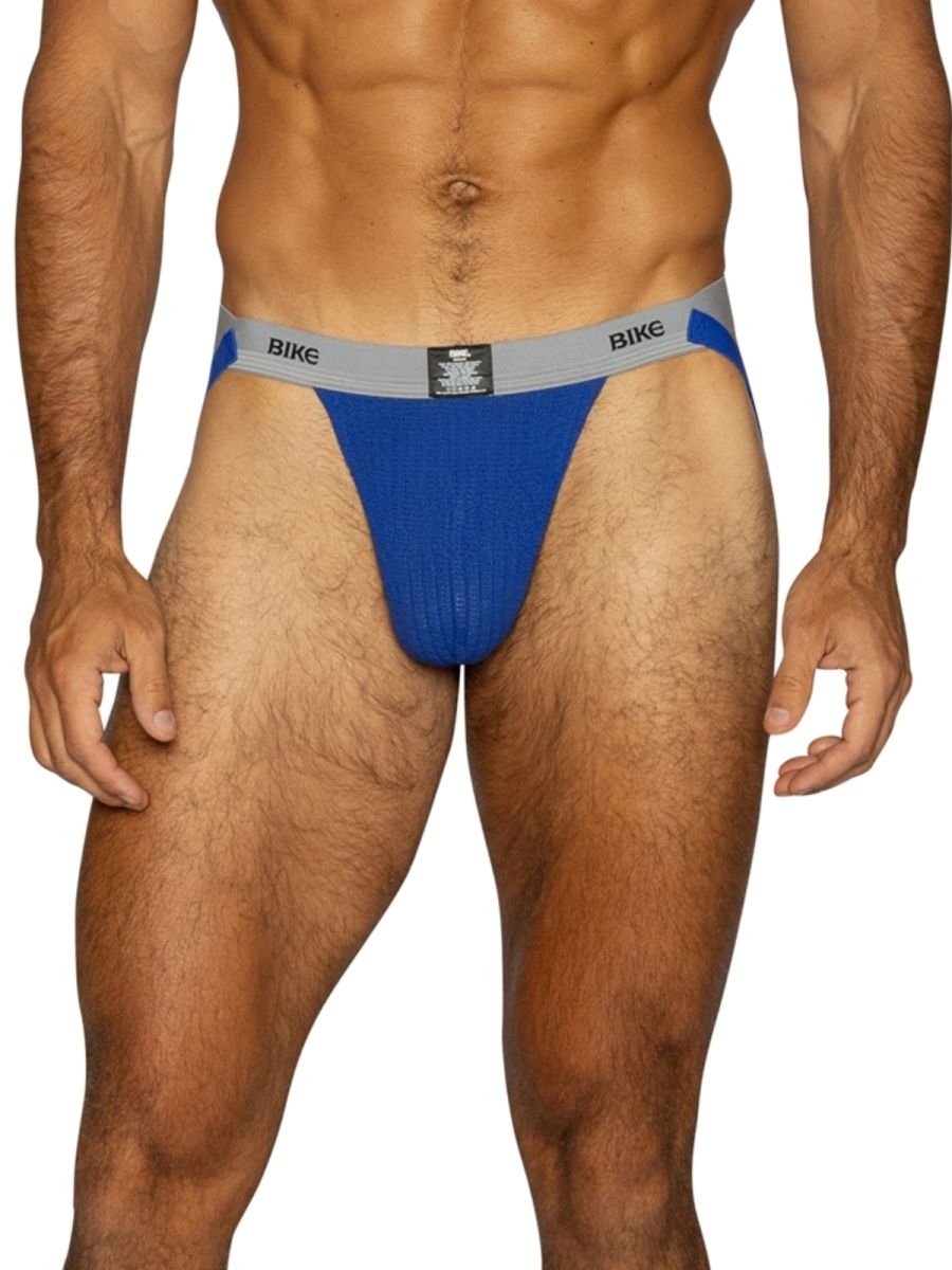 BIKE Athletic BAS308 Mens Athletic Performance Swimmer Jockstrap Royal Plus Sizes