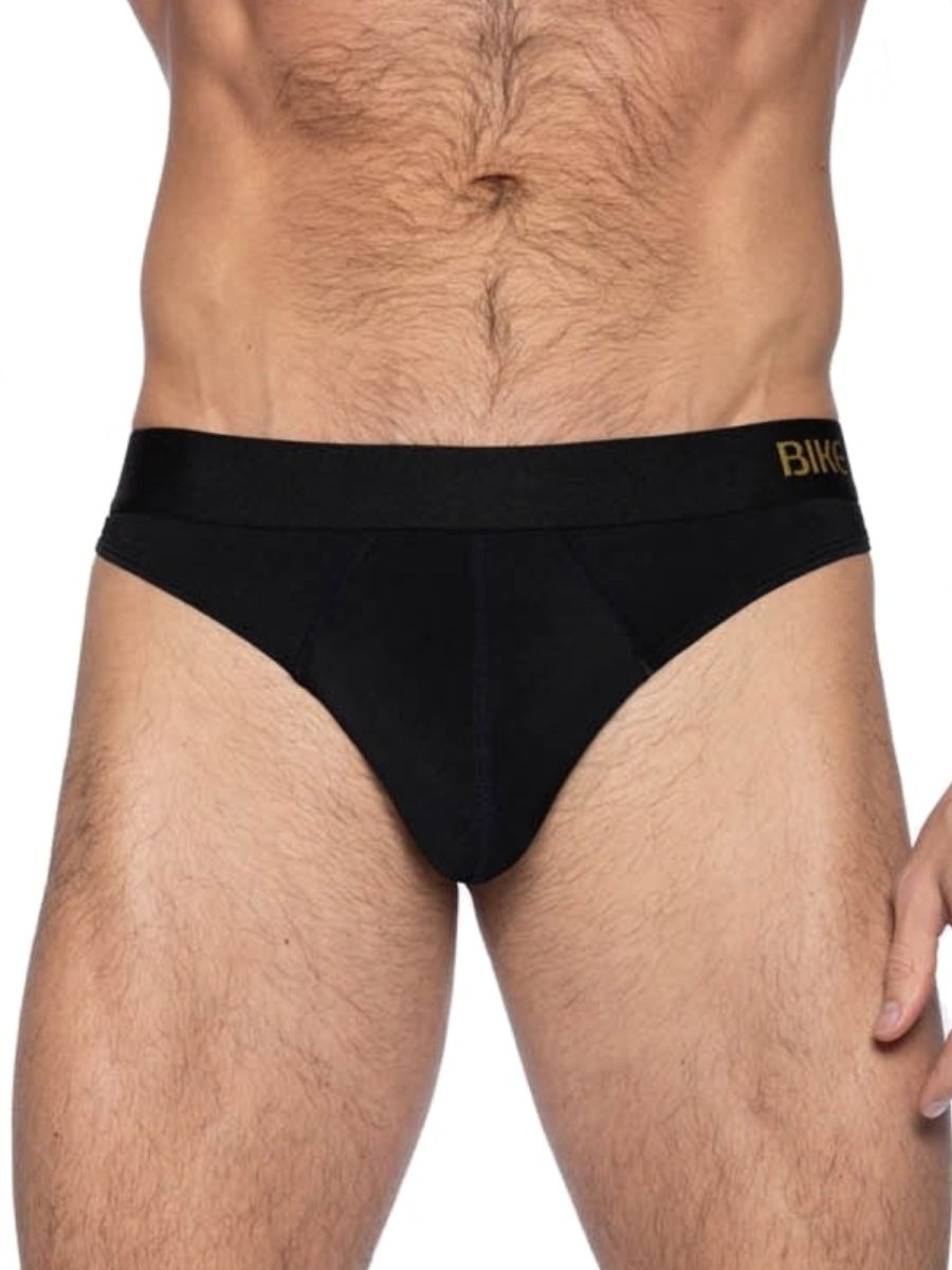BIKE Athletic BAS319 Active Bold Style Thong for the Modern Man Color Black