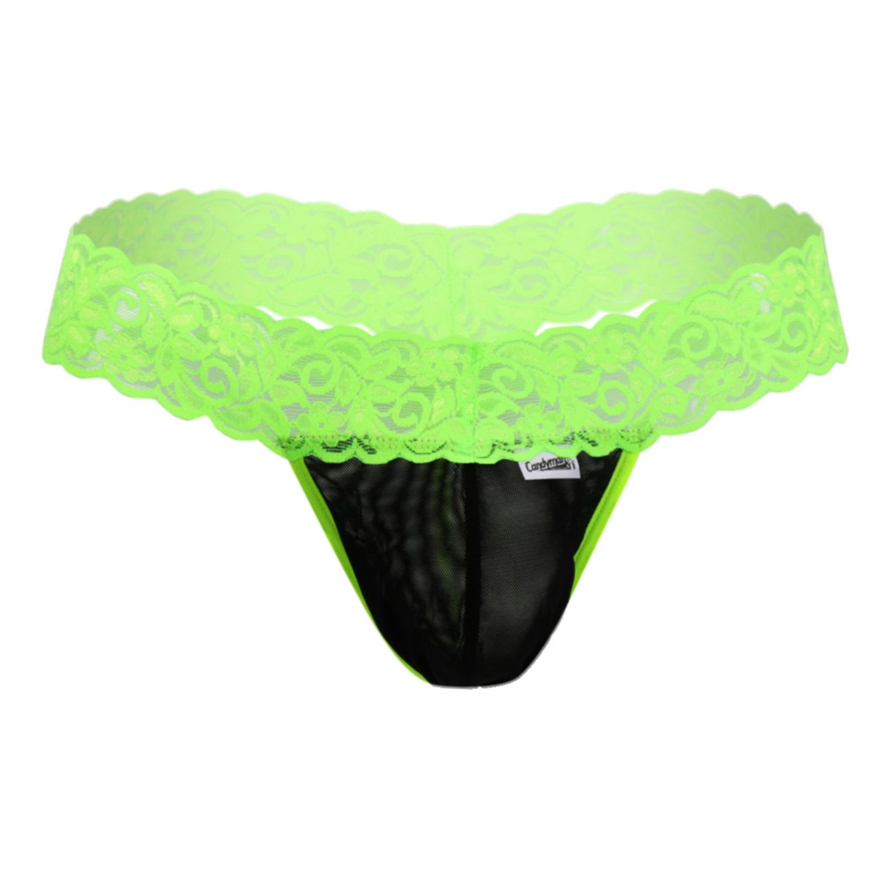 JCSTK - CandyMan 99370X Alluring Thongs Hot Green Plus Sizes