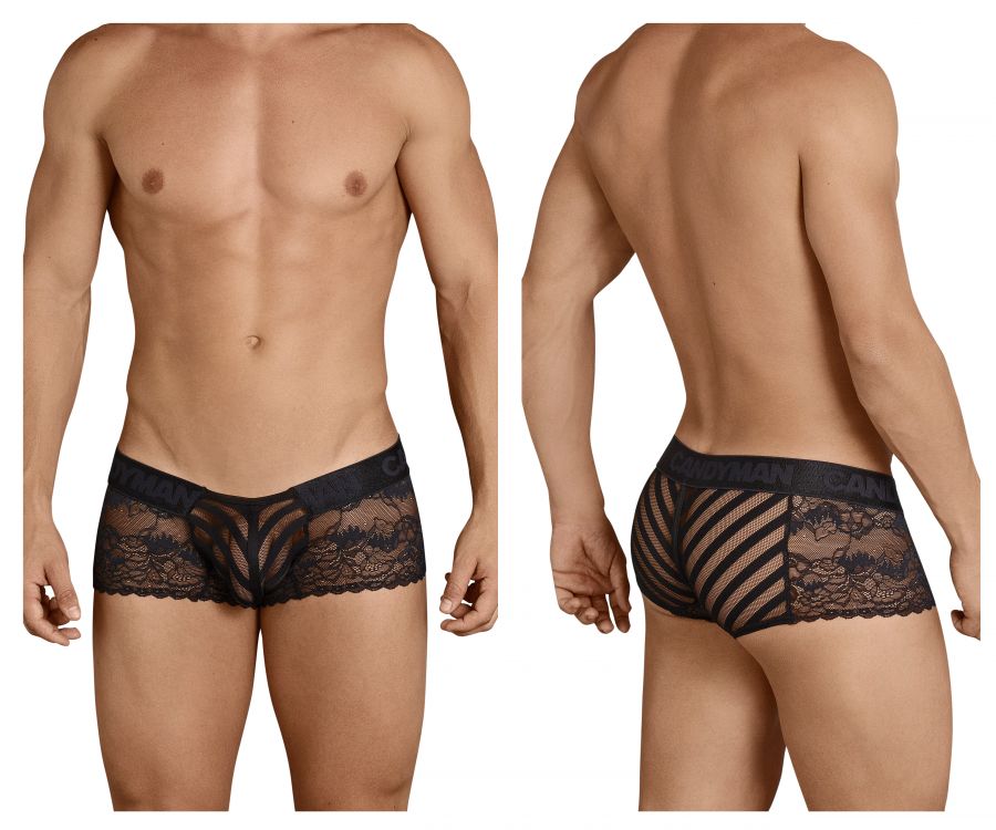 CandyMan 99393 Boxer Briefs Black