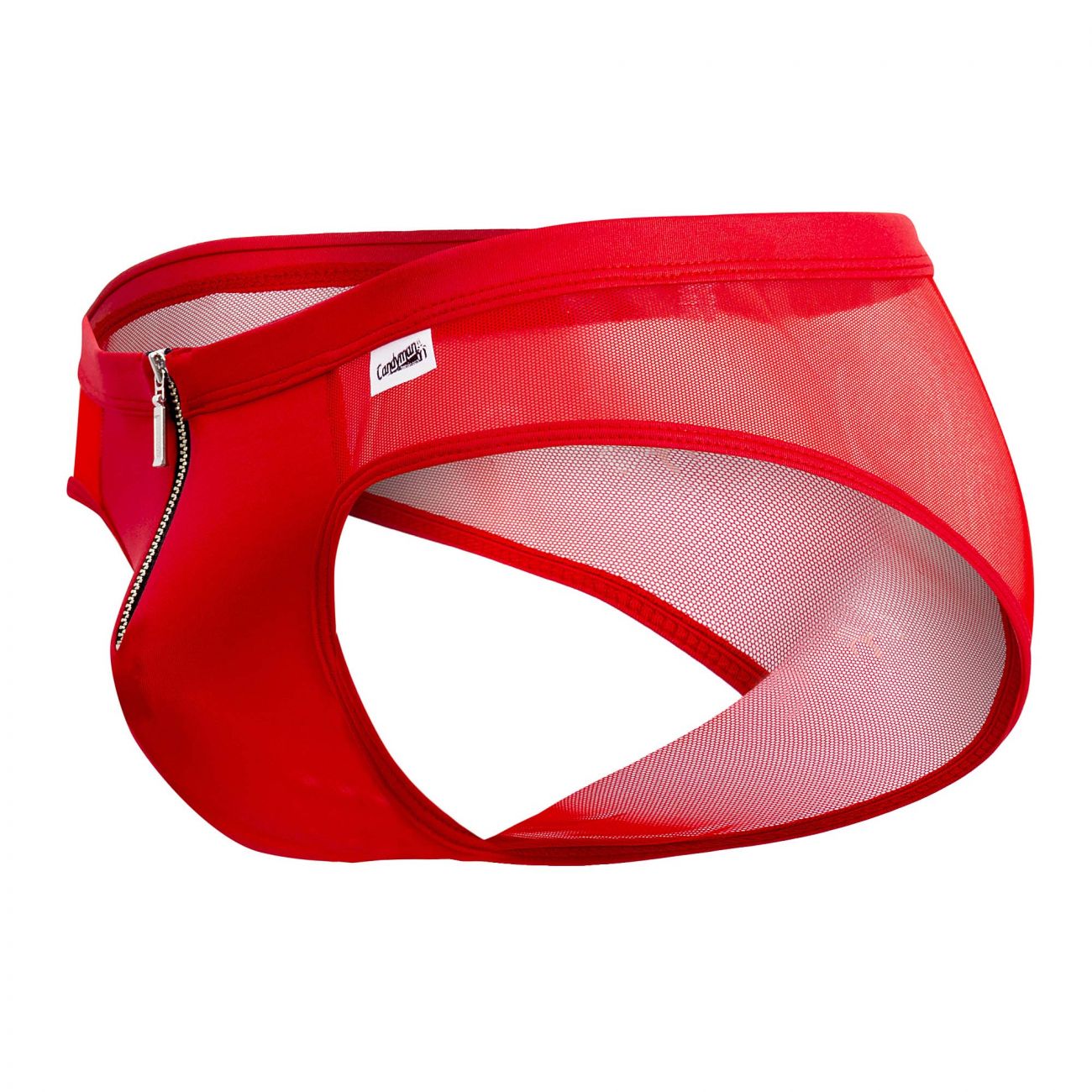 JCSTK - CandyMan 99500 Zipper-Mesh Bikini Red