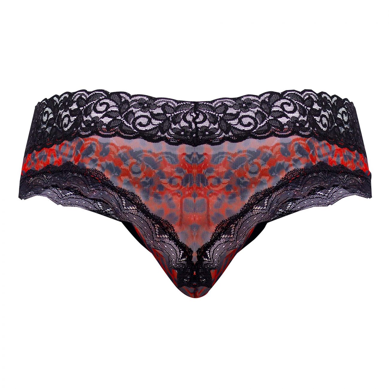 CandyMan 99596 Mesh-Lace Mens Sexy Underwear Thongs
