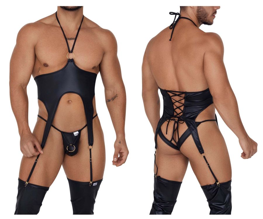 JCSTK - CandyMan 99656 Sexy Harness Jock Black