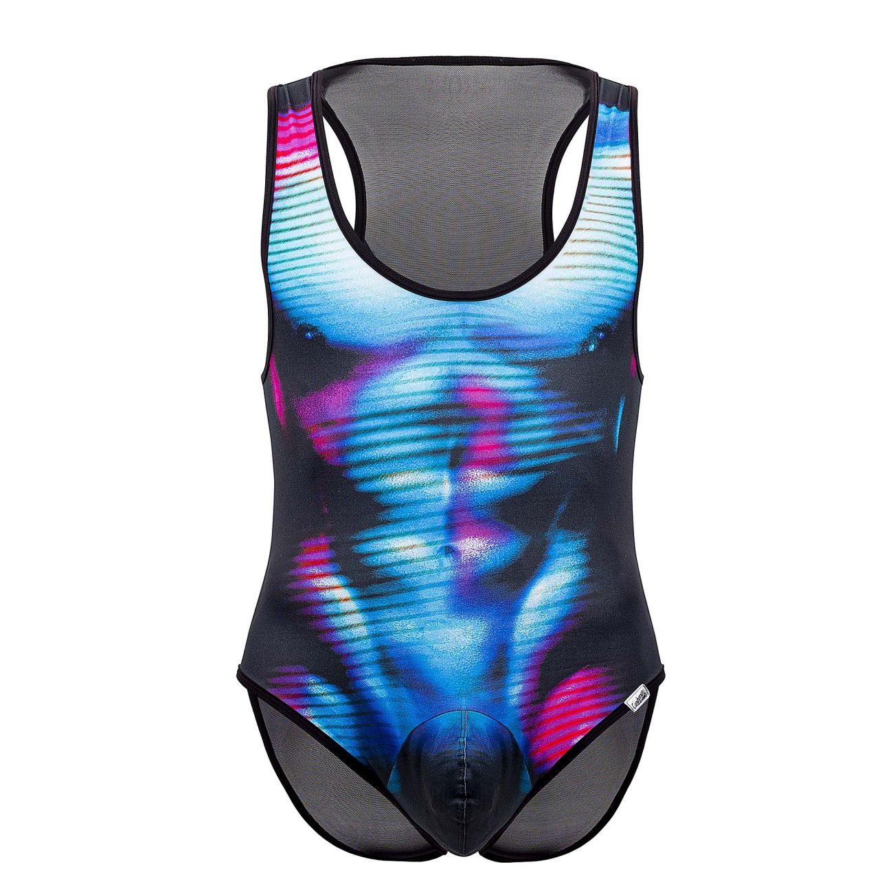 JCSTK - CandyMan 99725 Work-N-Out Bodysuit Moonlight Blue