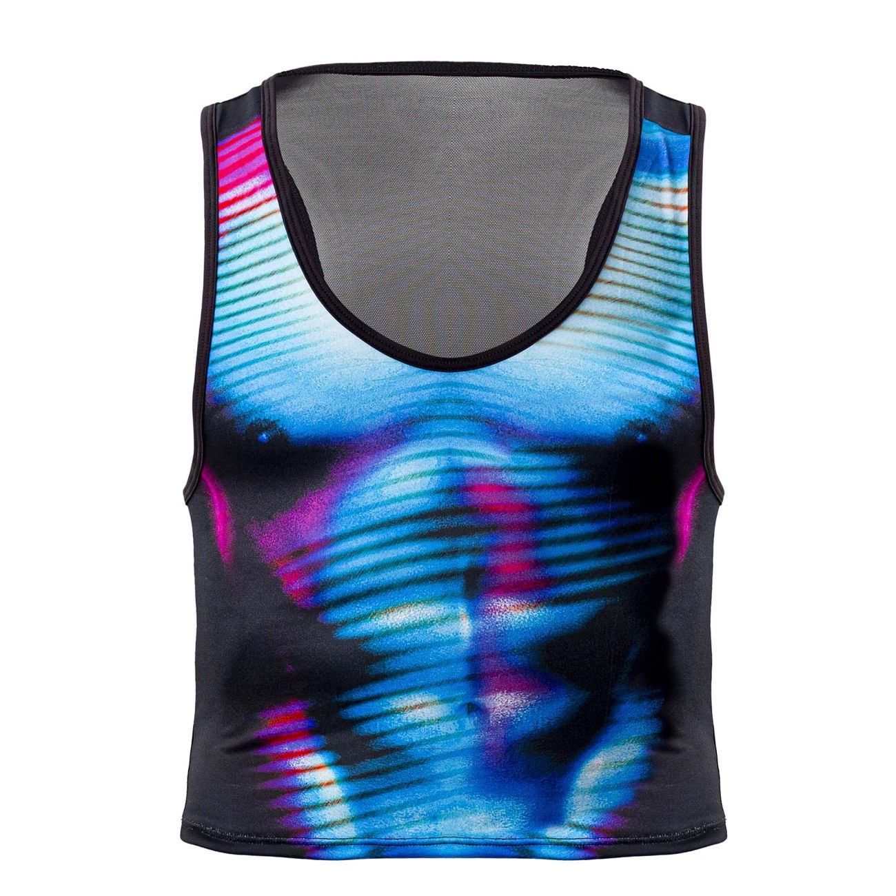 JCSTK - CandyMan 99726 Work-N-Out Top Moonlight Blue