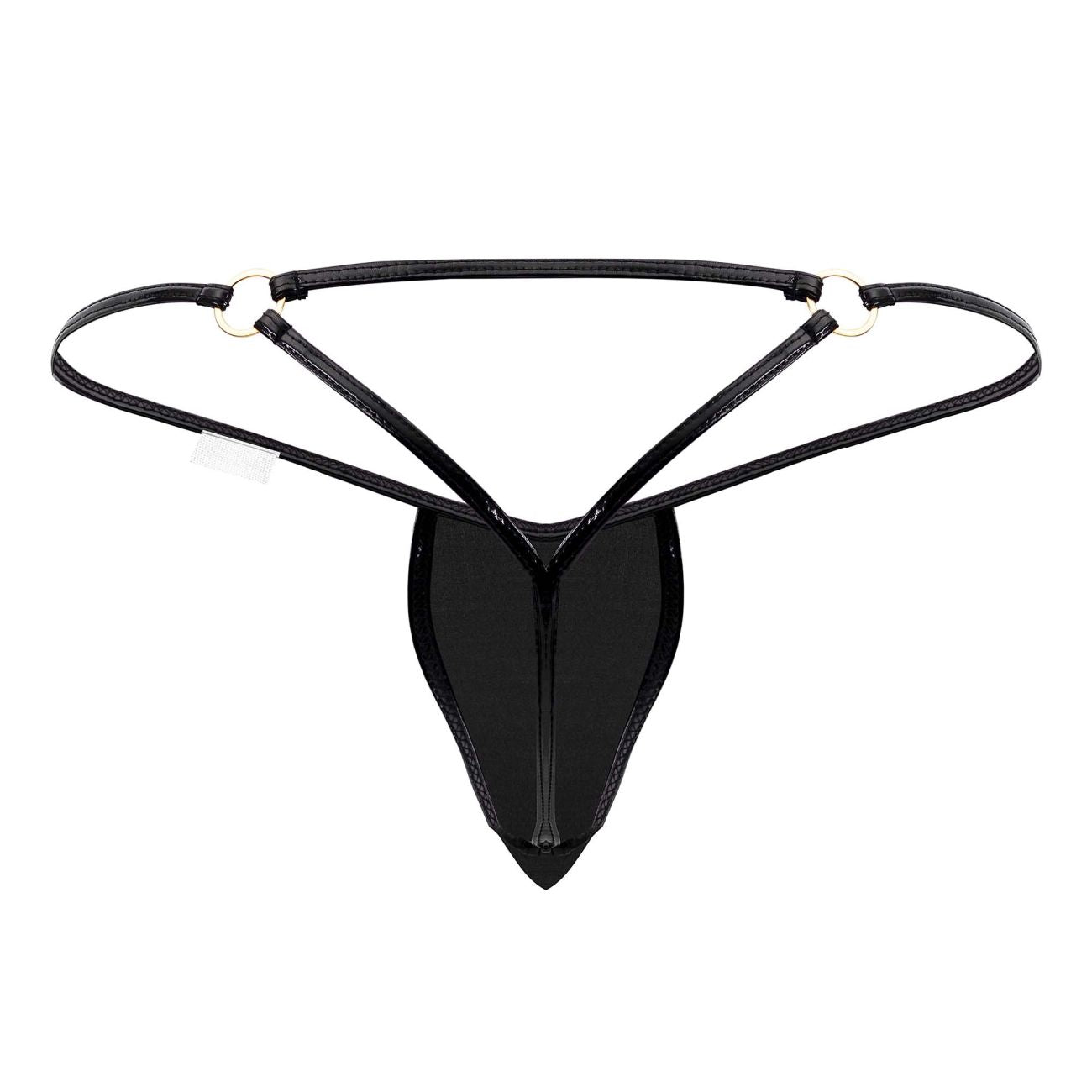 CandyMan 99738 Gloss G-String Black