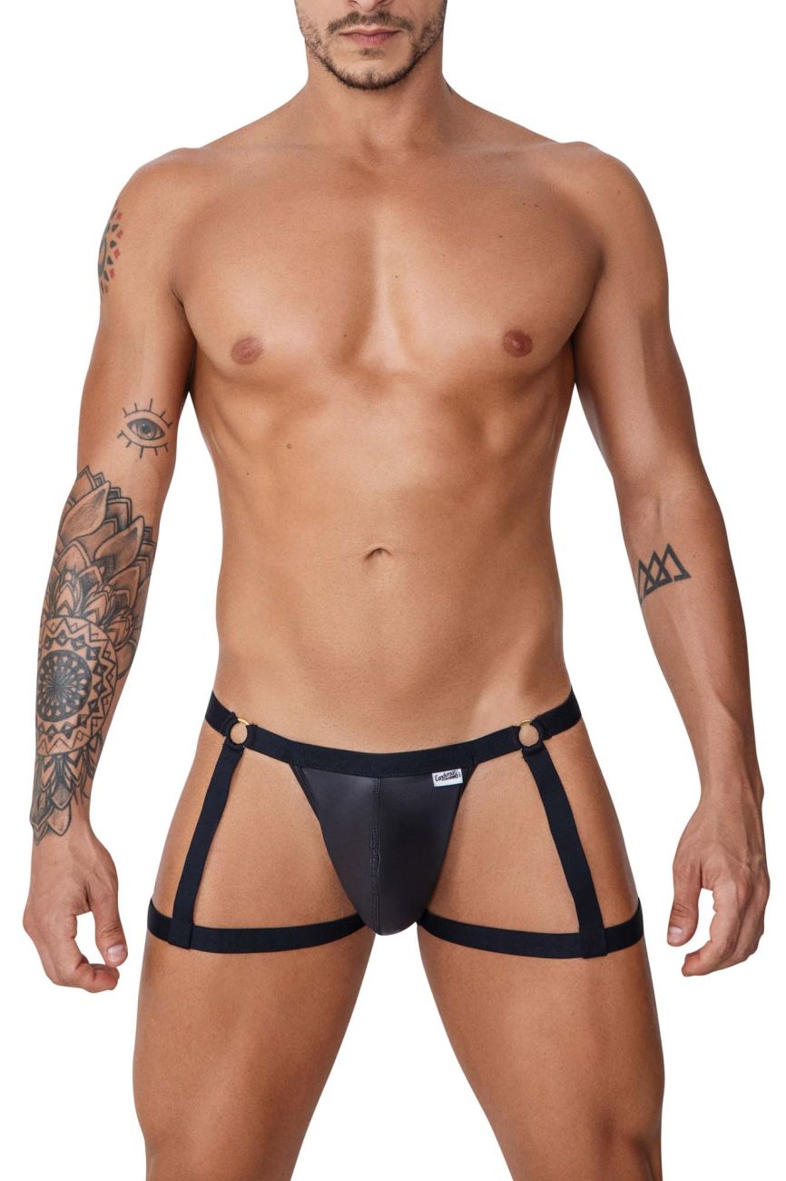 CandyMan 99749 Garter Jockstrap Black