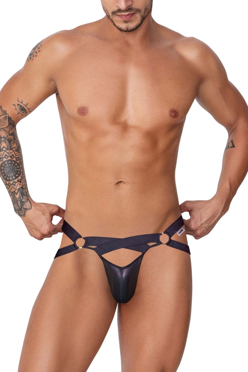 CandyMan 99761 Jock G-String Black