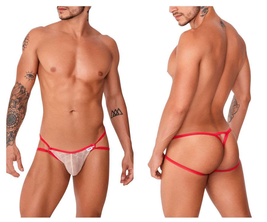 CandyMan 99762 Jock G-String Nude