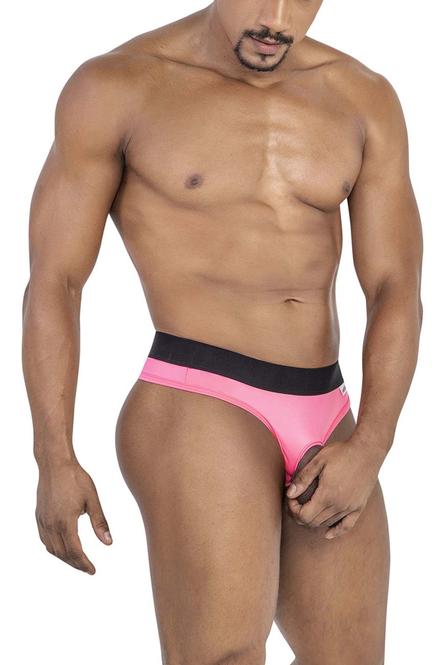 JCSTK - CandyMan 99781 Protuder Peek Hole Thongs Pink