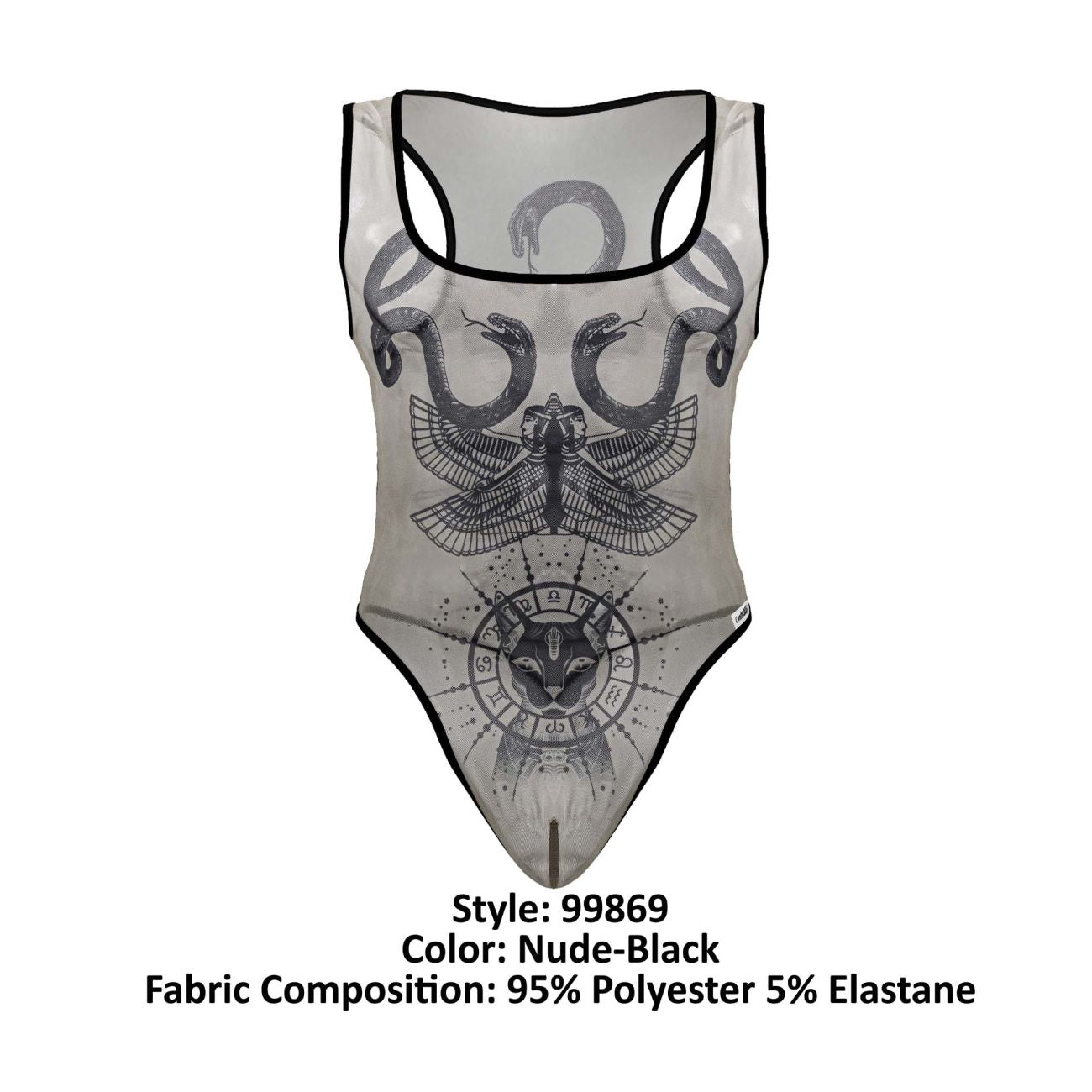 CandyMan 99869 Egyptian Bodysuit