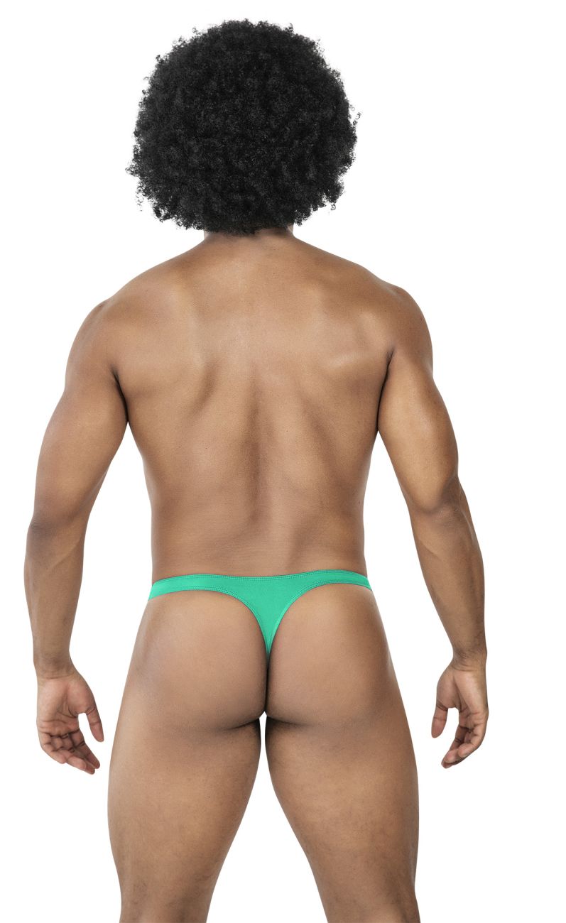 Clever 100007 3PK Australian Latin Thongs Green-Pink-Blue