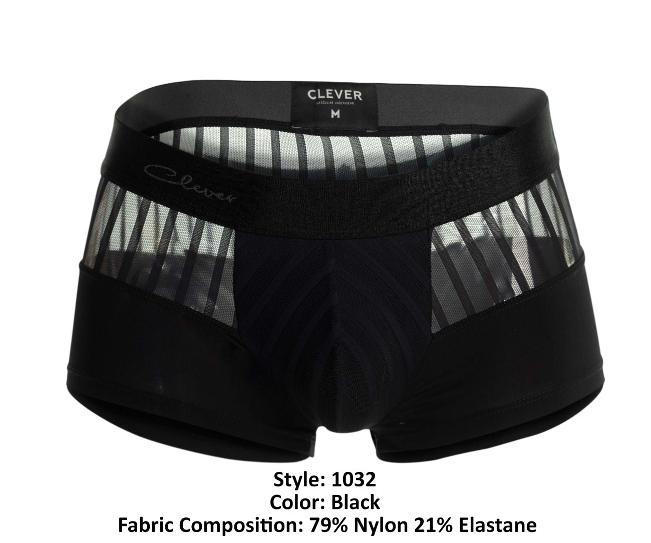 Clever 1032 Lucerna Trunks Black
