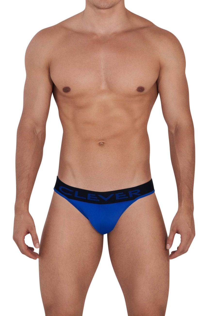 Clever 1408 Wood Thongs Blue