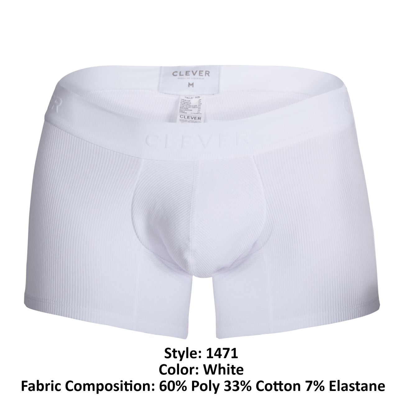 Clever 1471 Heavenly Trunks White