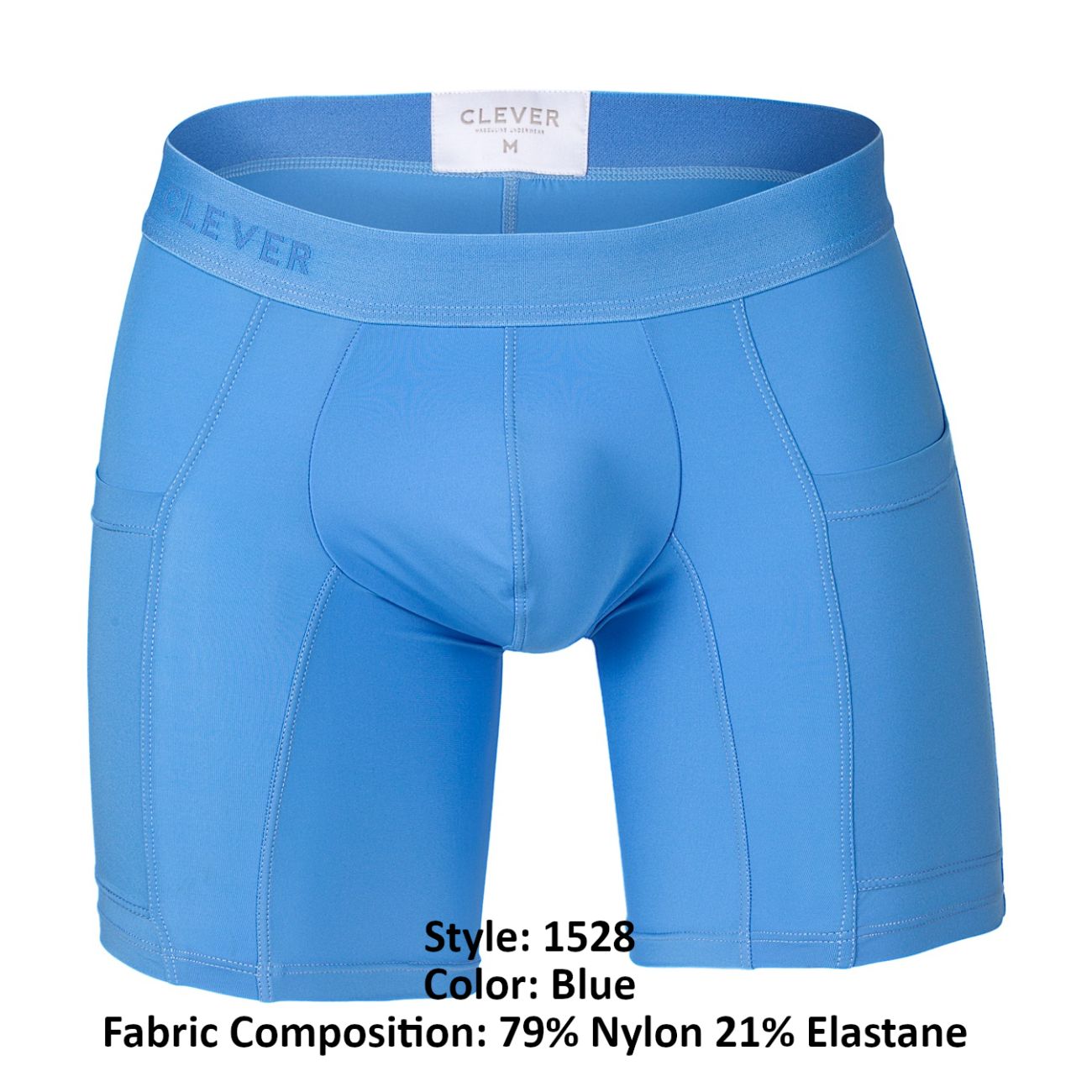 Clever 1528 Arctic Boxer Briefs Blue