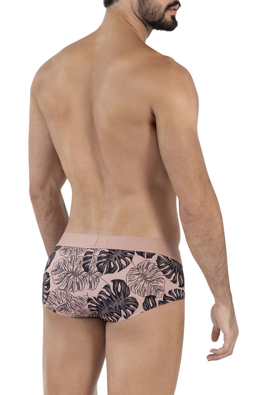 Clever 1636 Pacif Mens Print Briefs Pink