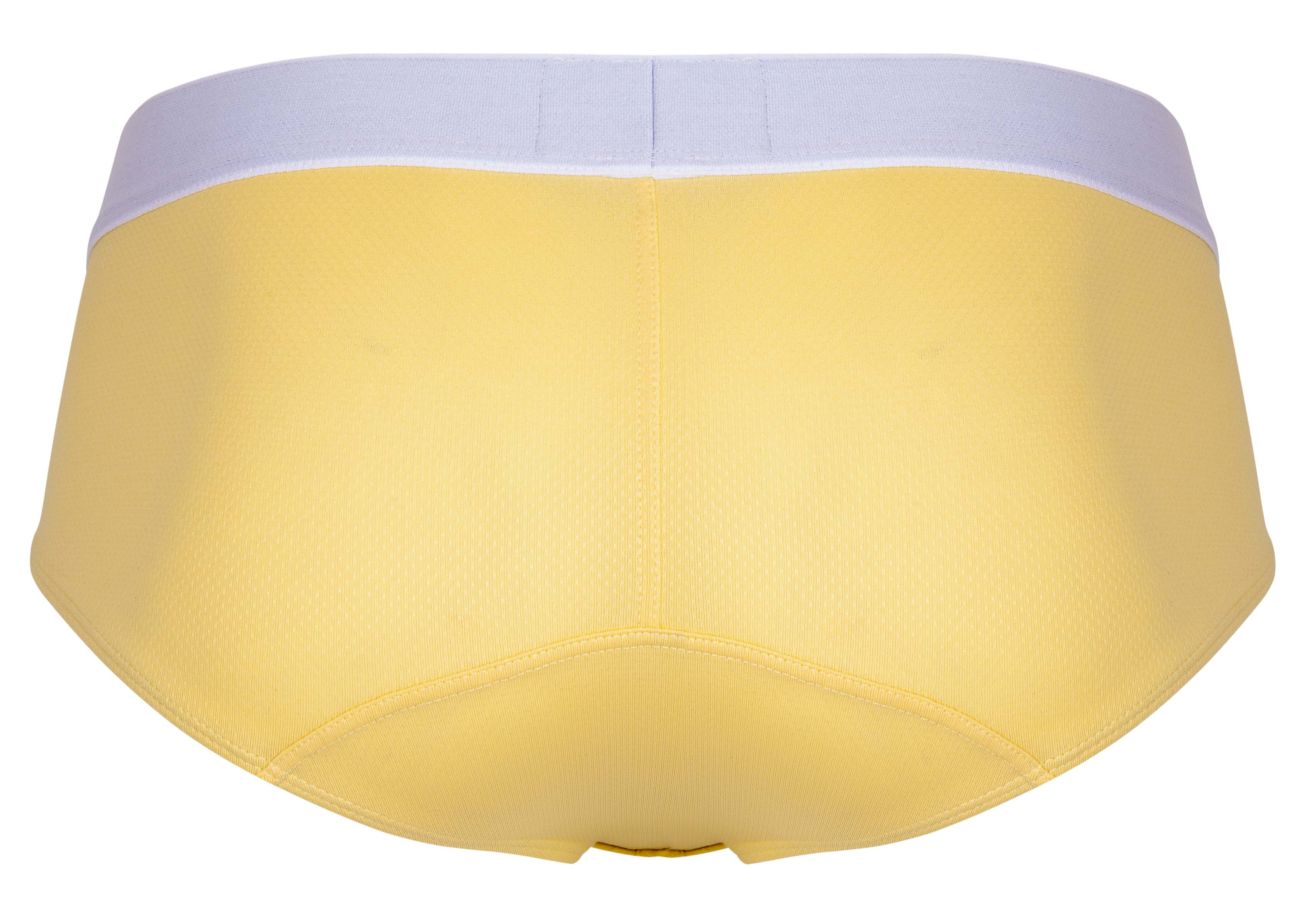 Clever 1863 Male Lecler Modern Comfort Briefs Yellow