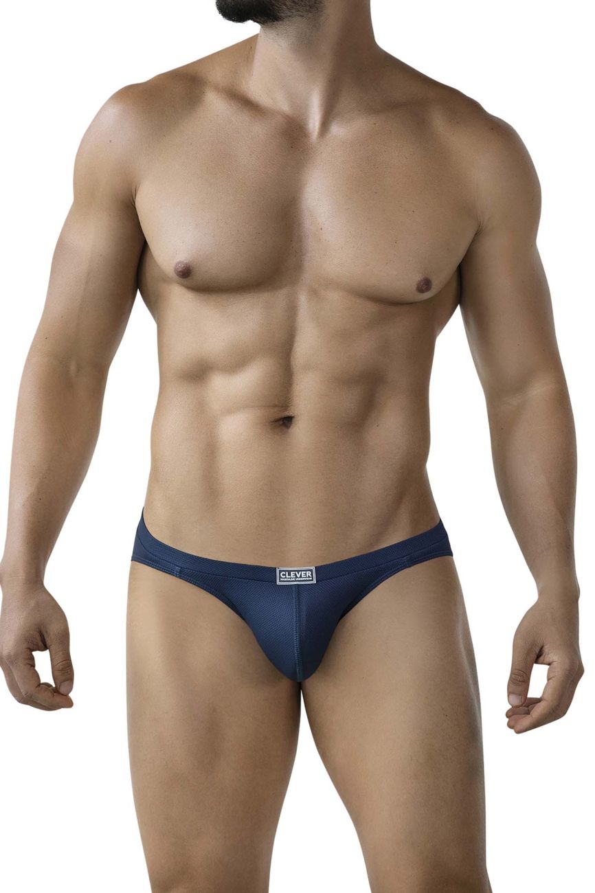 Clever 2014 Reto Mens Smooth Lightweight Briefs Dark Blue