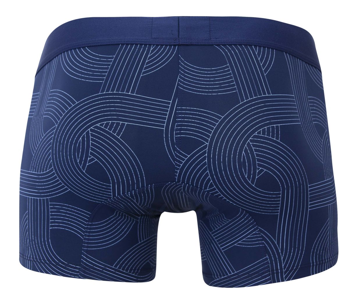 Clever 2054 Mens Modern Classic Trunks Dark Blue