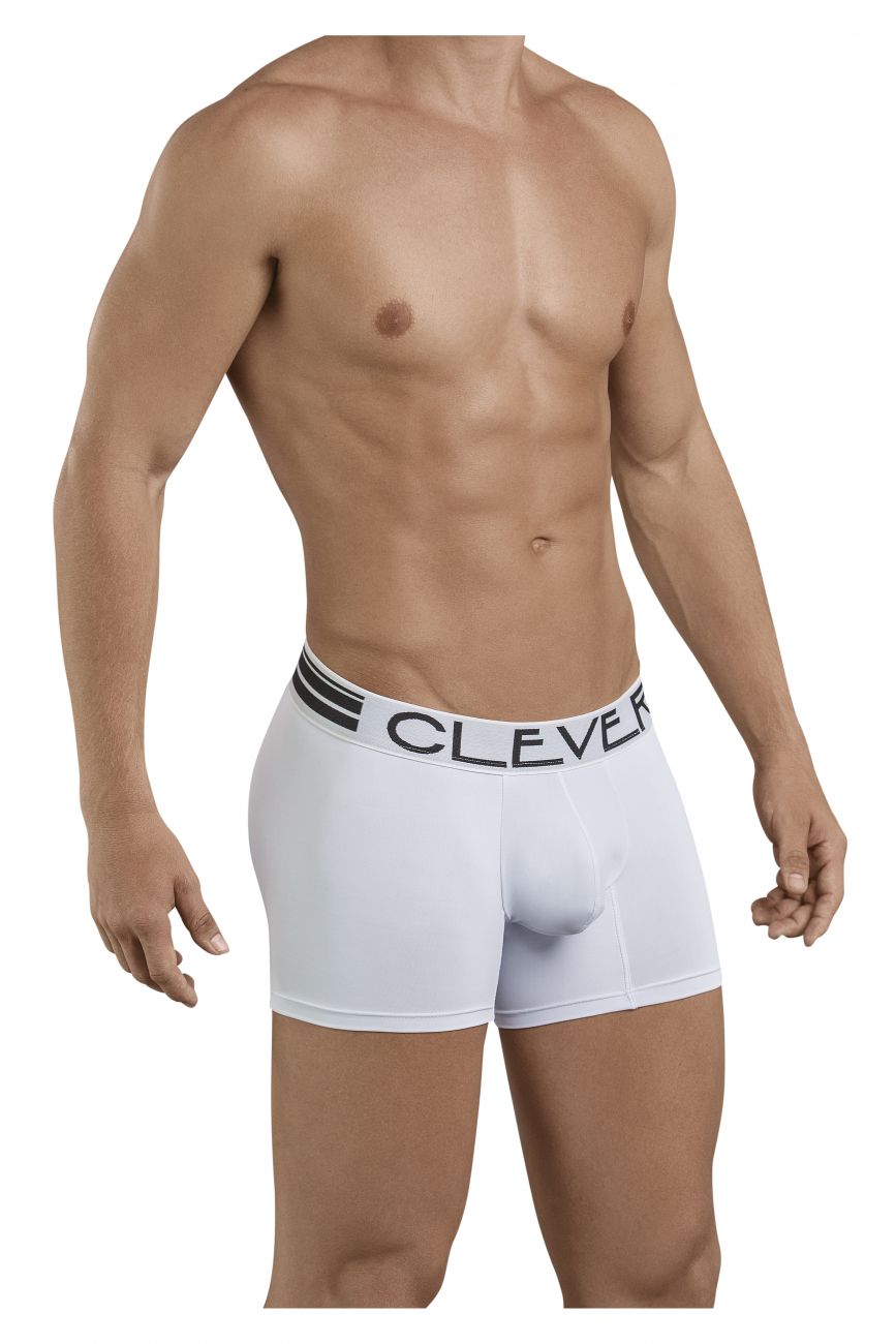 Clever 2387 Sophisticated Boxer Briefs White